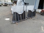 Base units ready for welding
