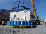 Load test on fabricated equipment